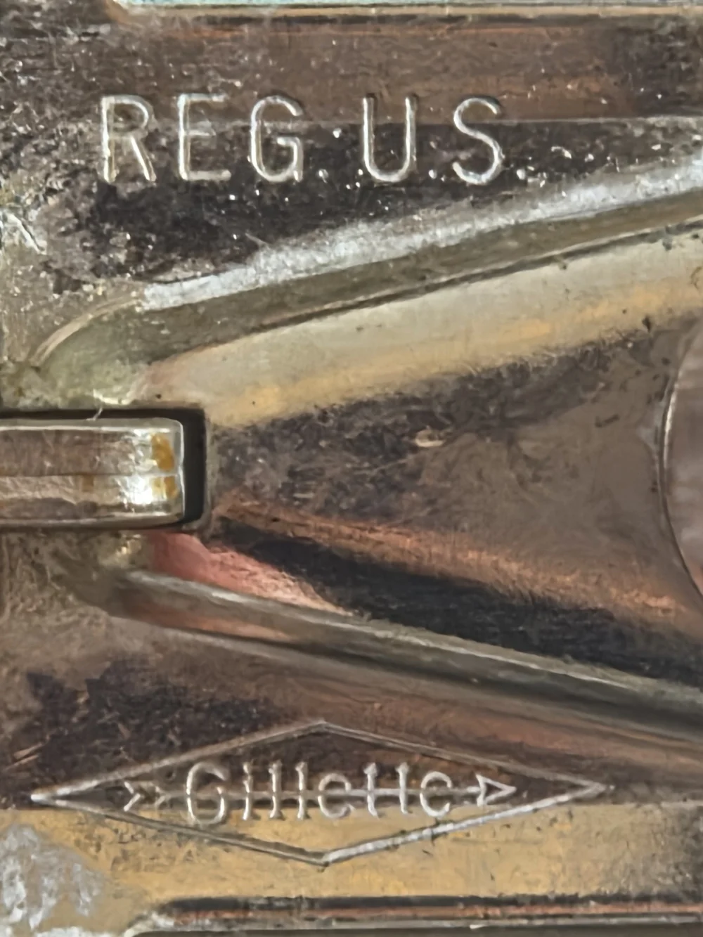 Vintage Gillette Classic Double Edge Safety Razor - Silver
